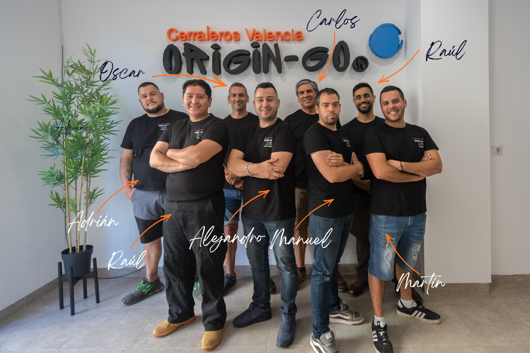 Equipo de cerrajeros profesionales en Valencia - Origin-Go - Calle Conchita Piquer 6, Valencia